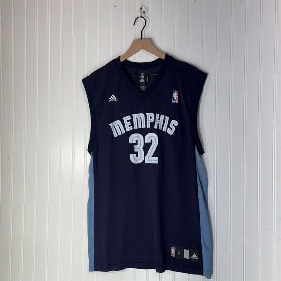Memphis Grizzlies OJ Mayo #32 Jersey Adidas NBA Authentic Size L | Vintage Retro - Picture 1 of 11